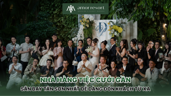 Nhà hàng tiệc cưới gần sân bay Tân Sơn Nhất dễ dàng đón khách từ xa